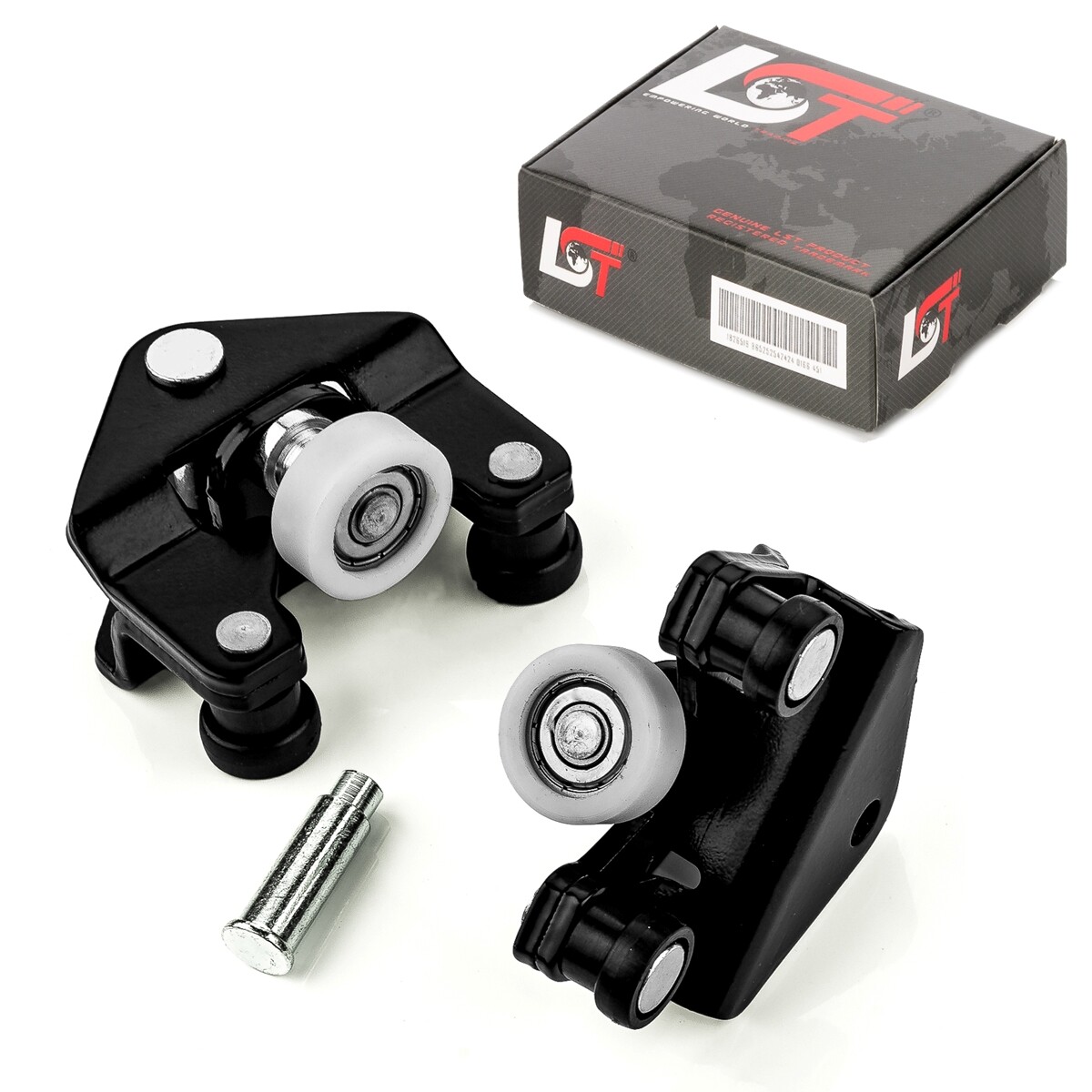 2x Hinge Roller Guide Rail Sliding Door Roller Bottom for OPEL Movano B X62