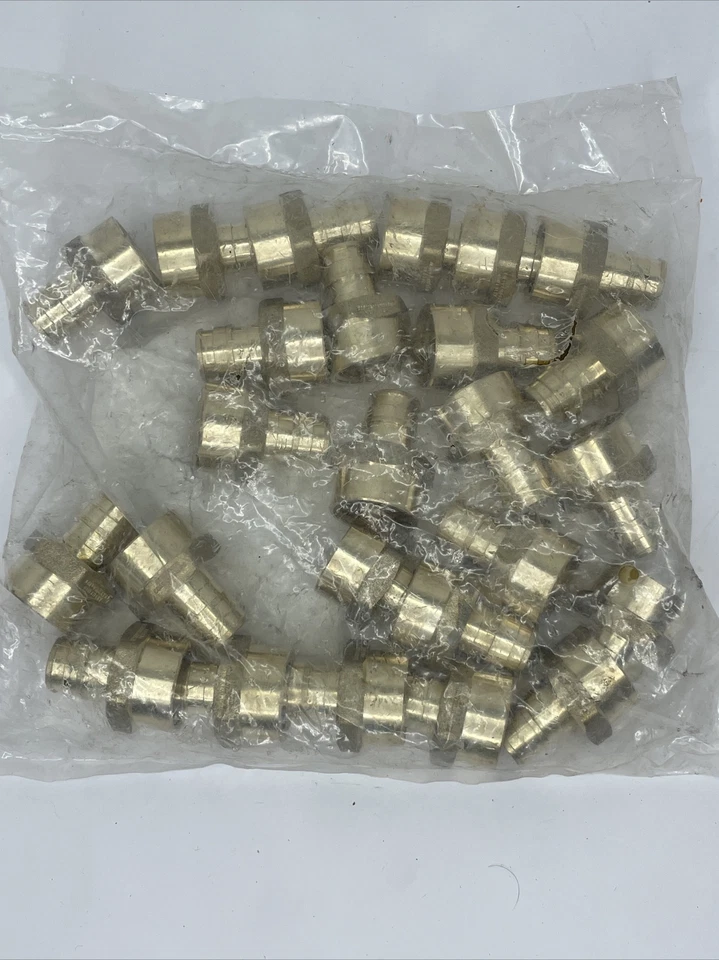 Adaptador de latão Zurn QEUFC33GX acessórios de expansão 1/2" EX PEX x 1/2" FPT -25 pacotes - Imagem 3 de 3