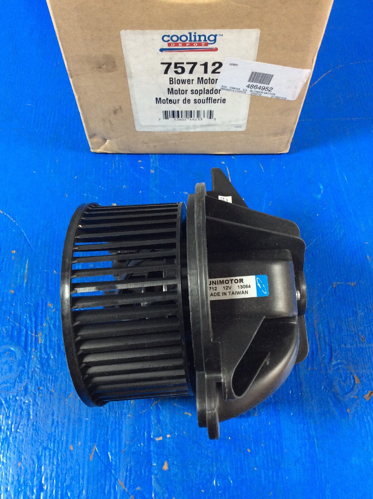Cooling Depot HVAC Blower Motor 75712 eBay