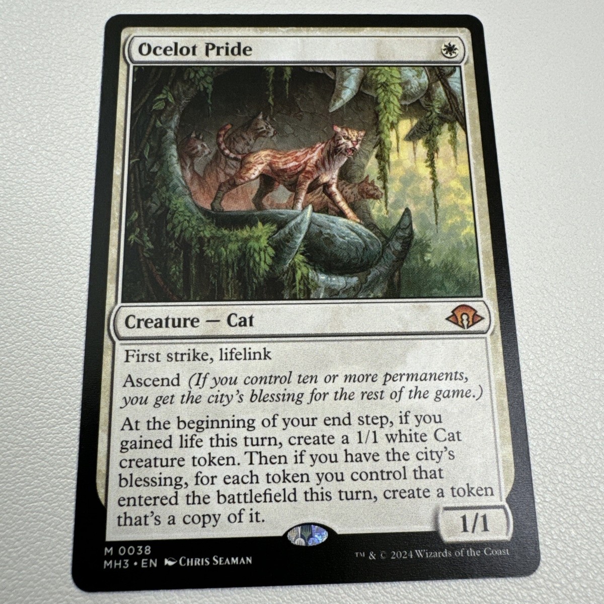 Ocelot Pride (NM Non-Foil) MH3-0038 Mythic MTG | eBay