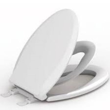 CCBELLO HS-P012 Elongated Toilet Seat with Built-in Potty Seat Biscuit 