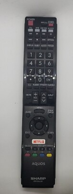 Original Sharp Aquos GB172WJSA TV Remote Control Replacement Free Shipping 