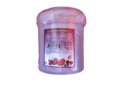 2 Click N Seal Food Storage Containers Round Plastic 45.3  22.0 oz. 77707