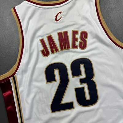 100% Authentic Lebron James Adidas 2007 NBA Finals Cavaliers