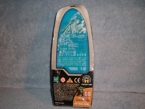 Millennium Falcon Titanium Series Die-Cast Star Wars 2004 Hasbro Micro Machines - Picture 2 of 2