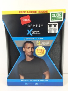 hanes x temp t shirts black