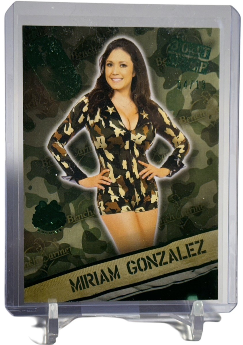 美品チラシ UPL/ユニバーサルプレイランド マウサー フライヤー　印付き MIRIAM GONZALEZ 2024 BENCHWARMER EMERALD ARCHIVE BOOT CAMP INSERT