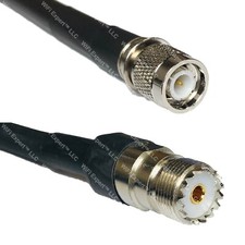 RFC400 TNC MALE to SO239 UHF Female Coaxial RF Cable USA-Ship Lot