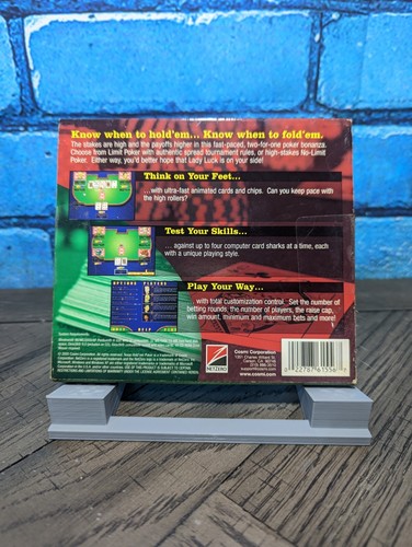 High Stakes No Limit 5 Player Texas Hold'em Poker (Windows PC, 2005) by Cosmi - Picture 2 of 2