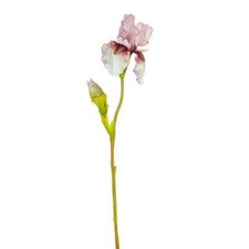 Artificial Light Purple Iris, Large Faux Silk Iris, Wild Spring Flower, Irises