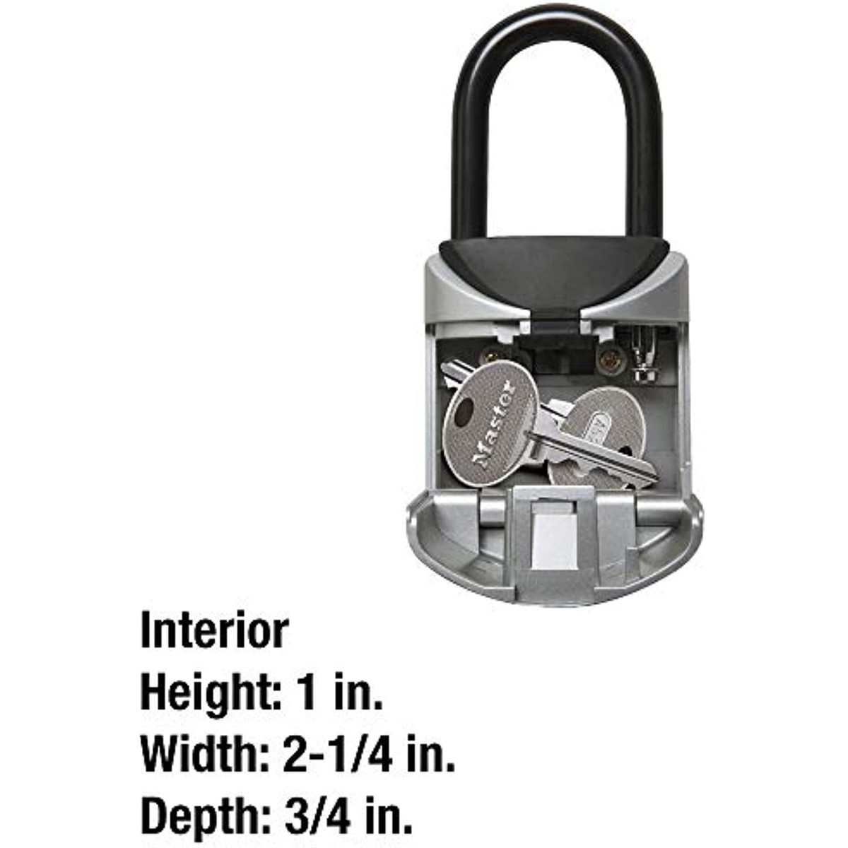 Coffre-fort Portable Master Lock SafeSpace – Avec Code Perso, 9-17/32 Pouces, NEUF