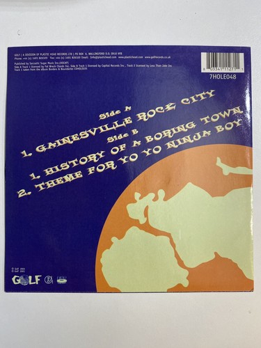 Less Than Jake - Gainesville Rock City 7" Black Vinyl - Picture 3 of 3