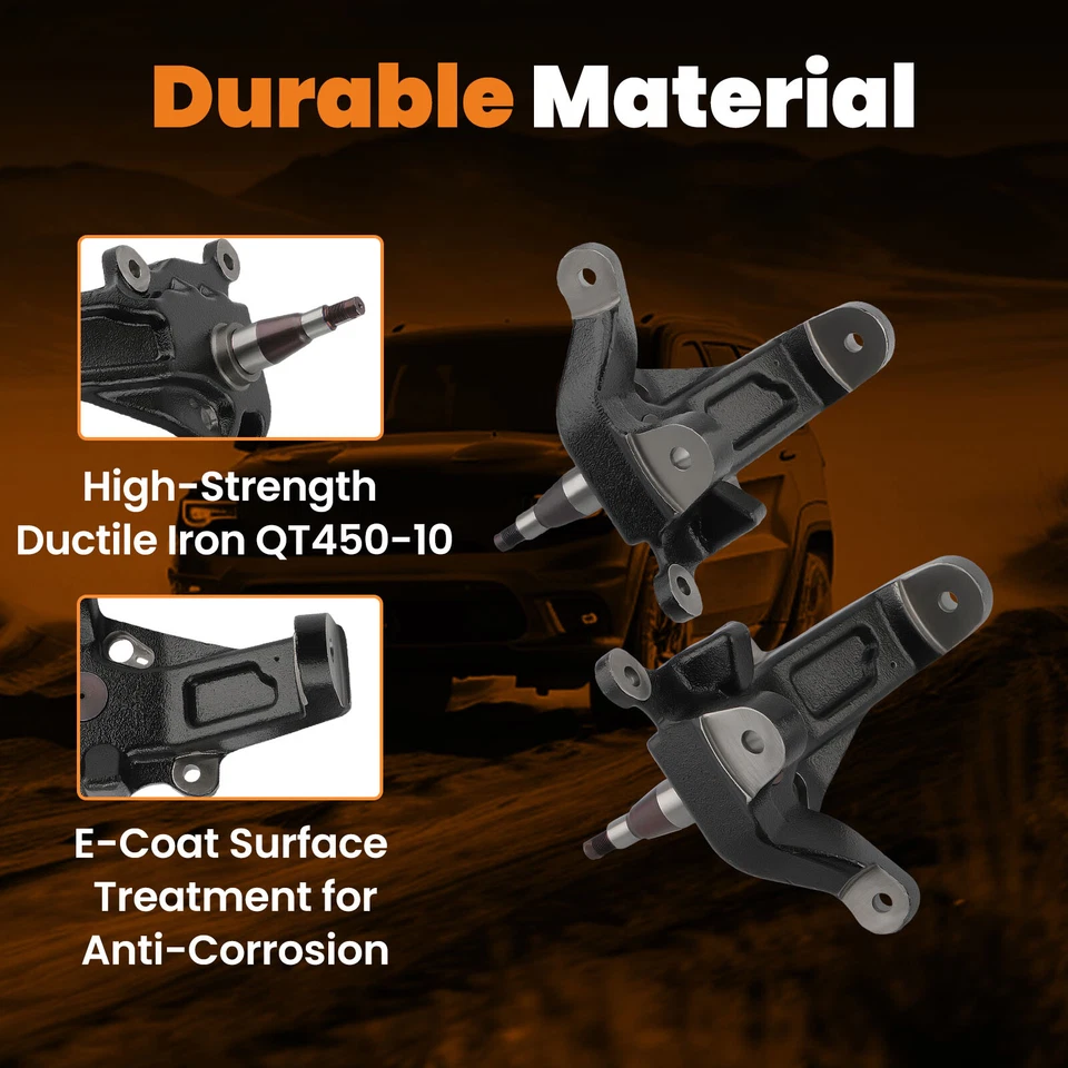 Husillos de elevación delanteros de 3,5 pulgadas para Ford F150 Expedition 1997-2003 Heritage 2004 2x2 Foto 3 de 4