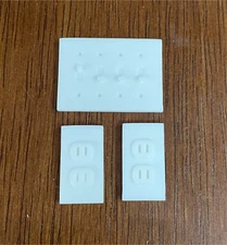 Sixth Scale Industrial Light Switch and Two Power Outlets