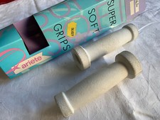 Paar Lenkergriffe ARIETE universal weiss NEU OVP für 22mm-Lenker Gummi supersoft