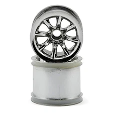 Pro-Line 2pc Agitator 2.2" Chrome FR Wheels for Traxxas Jato/Stampede PRO2685-01