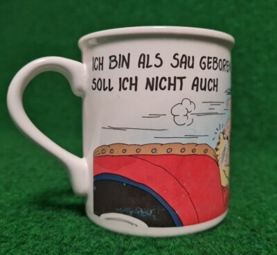 Uli Stein Tasse  Dimo  1989 Kaffeetasse Becher ca 9 cm Vintage