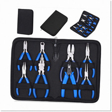 Premium 8pcs Jewelry Making Pliers Set - Essential Tools for Crafting Stunning J