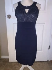 🌸 Enfocus Blue Evening  Party Prom Wedding Size 6  Dress 🌸