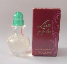 LIVE  by  JENNIFER LOPEZ   ~   MINI  /   Miniature  PERFUME  5ml edp  /  BOX