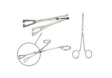 Body Piercing MINI Slotted 6" Pennington Clamp Forceps Tongue Belly Nose