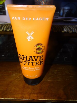 Van Der Hagen Shave Butter Beard Shaving Cream, 6 Oz. NEW