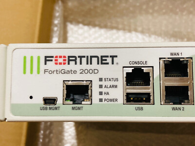 Lot De 2 Firewalls Fortinet FortiGate 200D FG-200D - Occasion
