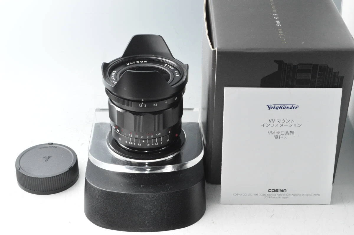 早割切符 ULTRON 21mm F1.8 Aspherical VM レンズ(単焦点)