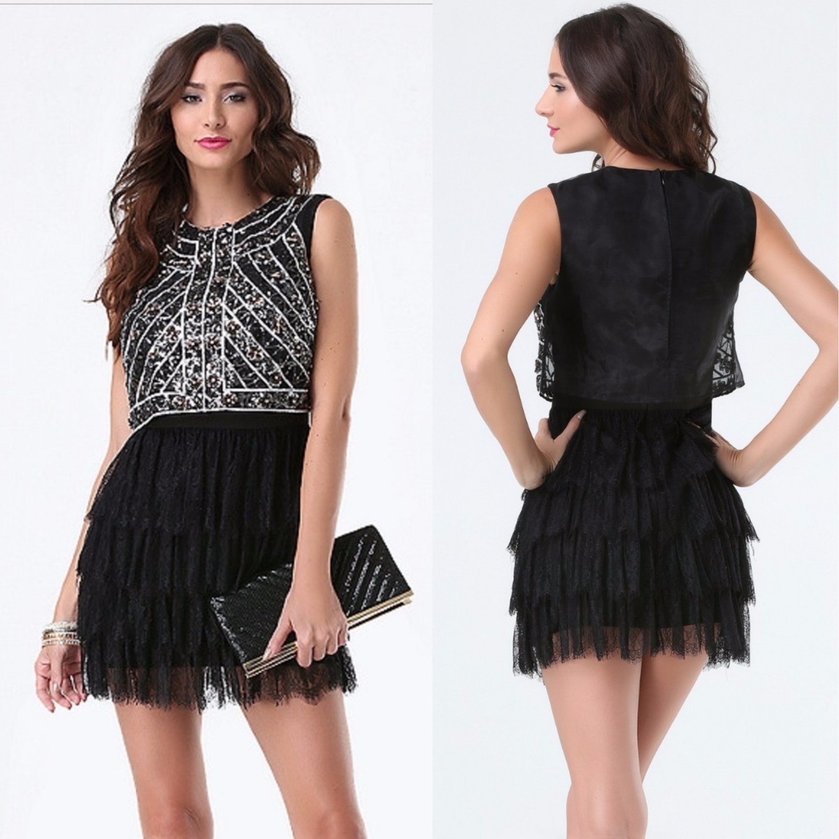 BEBE BLACK FLORAL SEQUIN LACE RUFFLE DRESS NEW $199 MEDIUM M 8 | eBay BEBE BLACK FLORAL SEQUIN LACE RUFFLE DRESS NEW $199 MEDIUM M 8 | eBay