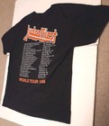  Judas Priest British Steel World Tour 1980  Shirt XL Y2K 2000 Hanes HEAVYWEIGHT — photo 9