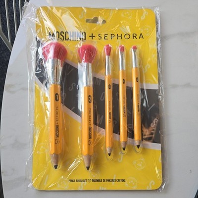 Moschino X Sephora Bleistift Pinsel Set selten neu im Paket von Jeremy Scott