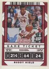 2020-21 Panini Contenders Draft Picks Variation Game Ticket Red Buddy Hield 05il