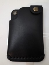 Handmade Leather Wallet  Slim Minimalist Card Holder  8 Card  USA Made