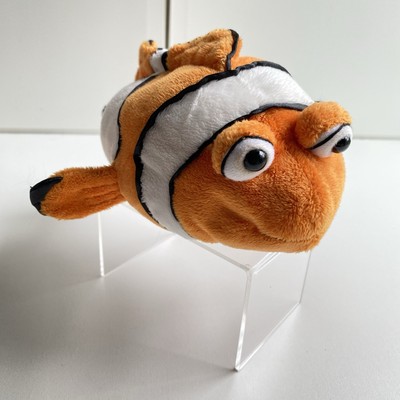 Ganz Webkinz Clown Fish Orange & White HM219 Plus-  Stuffed Animal