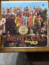 Beatles Sgt. Pepper&rsquo;s Lonely Hearts Club&ndash;Complete Original Cut-Out Sheet Intact!