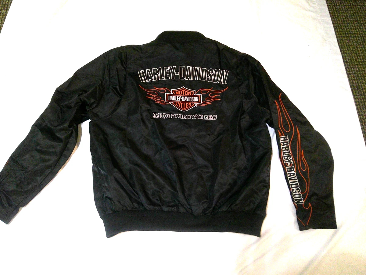 harley davidson bomber jacket products for sale | eBay