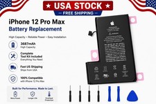 Apple OEM Replacement Battery for iPhone 12 Pro Max 3687mAh Li-ion Internal