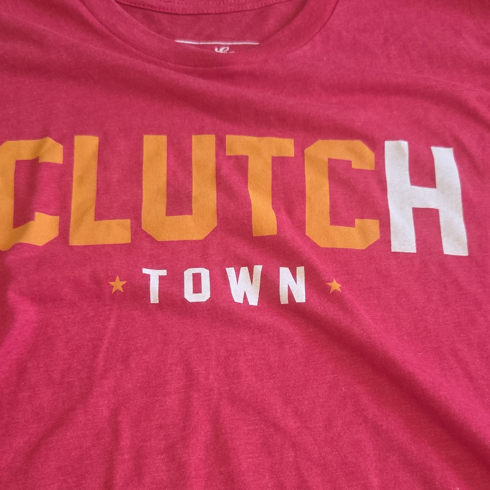 Houston Rockets "Clutch Town" TShirt Running Game Clothing Made in USA Men's 2XL image 2