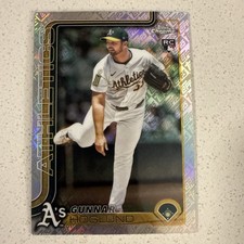 Gunnar Hoglund - 2025 Topps Chrome Update Topps Logo Fractor #USC127 A's RC