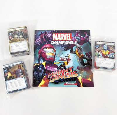 MARVEL CHAMPIONS LCG Expansion MUTANT GENESIS Used COMPLETE No Box