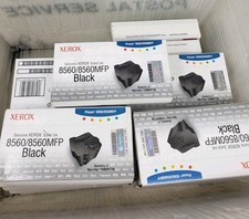 Lot of 17 Genuine Xerox Phaser 8560/8560MFP Black Solid Ink 108R00726