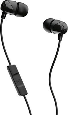 Skullcandy Jib Wired Earbuds 3.5mm AUX Noise Isolating Mic Black