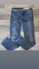 All Saints Casey Low Rise Straight Size 28 Medium Wash Demin Jeans
