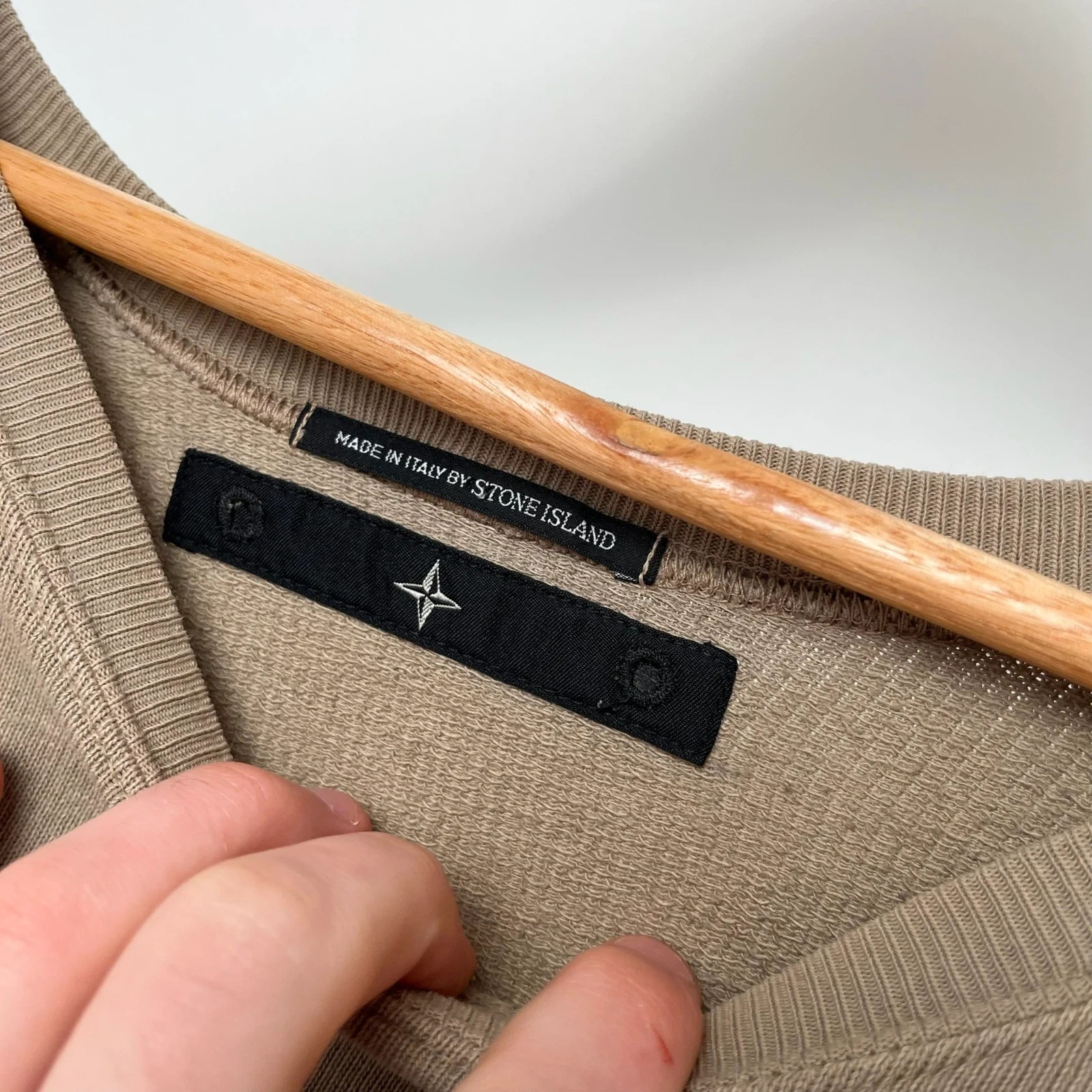 Stone Island Beige Jumper image 3