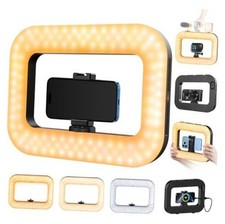 Cell Phone Light for Video Recording, Handheld Phone Stabilizer with Clip