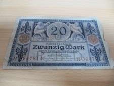 Reichsbanknote 20 Mark - 1915