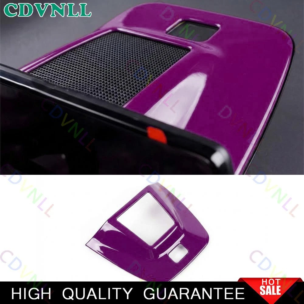 For Honda Accord 23-26 11th Bright Purple GPS Navigation Cover Frame Decor Trim