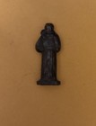 Vintage Small Religious Saint Statue Figurine with Metal Case — photo 4