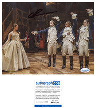 Anthony Ramos Signed Autographed HAMILTON 'John Laurens' 8x10 Photo ACOA C