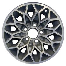 15x7 Snowflake Design Used Aluminum Wheel Painted Gold 560-01213